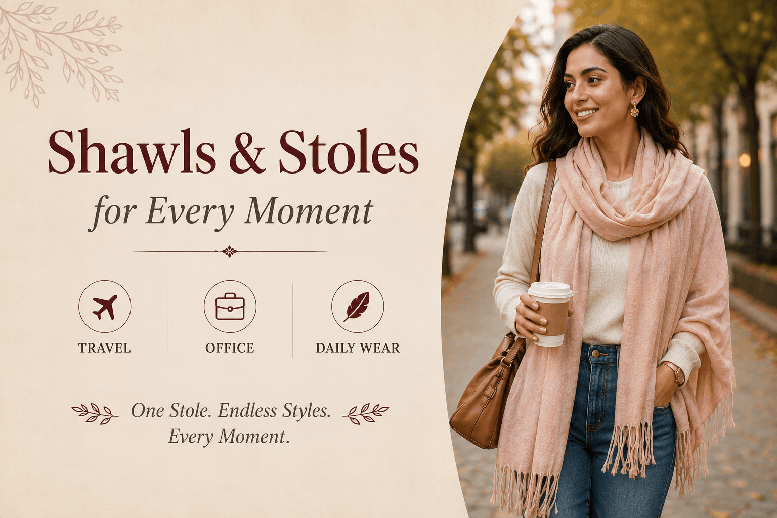 Best Shawls and Stoles for Travel, Office, and Daily Wear